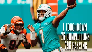 Tua Tagovailoa Passing Highlights vs Bengals 2020