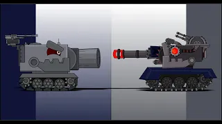 Drawing Cartoon Tank Mini Monster Part 2 - Cartoons About Tanks