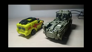 Transformers Arrival To Earth | Stop-Motion