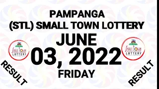 STL Pampanga June 3 2022 (Friday) 1st/2nd/3rd Draw Result | SunCove STL