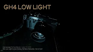 GH4 Low Light Custom Setting (4K Footage)