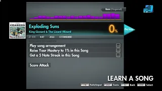 King Gizzard & the Lizard Wizard - Exploding Suns (SR) | Rocksmith Bass