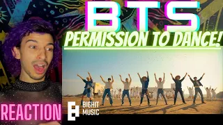 BTS (방탄소년단) 'Permission to Dance' Official MV | REACTION