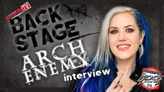 ARCH ENEMY - interview with Alissa in Prague