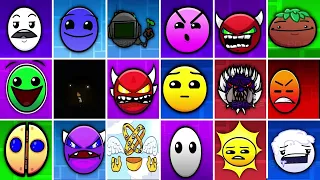 All version geometry dash 2 sound variations #geometrydash  #memes