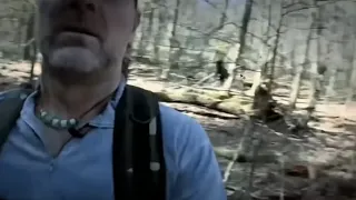 Is that a Bigfoot behind Les Stroud(Survivorman)??