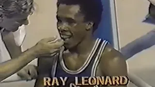 Sugar Ray Leonard vs Andres Aldama  (1976 Olympic Gold Medal Fight)