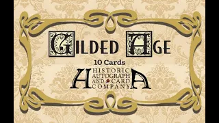 Historic Autographs 2023 Gilded Age Release Day!