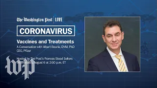 Pfizer CEO Albert Bourla talks development of coronavirus vaccine (Full Stream 8/6)