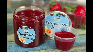 Homemade Strawberry Jam | How to Make Strawberry Jam by Savory | 2 Ingredients Strawberry Jam Recipe