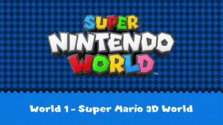 【SOURCE OST】Super Nintendo World: Overworld (World 1 and Title - Super Mario 3D World)