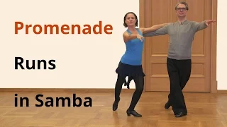 Samba from Whisk to Promenade To Counter Promenade Runs / Latin Dance