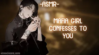 [ASMR] [ROLEPLAY] mafia girl confesses to you (binaural/F4A)