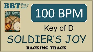 Soldier's Joy  - 100 BPM bluegrass backing track