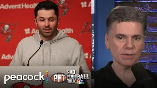 Is Bucs competition between Baker Mayfield, Kyle Trask ‘win-win’? | Pro Football Talk | NFL on NBC