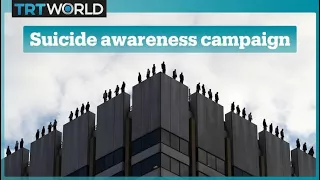 Suicide awareness campaign in London