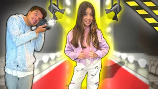 NOSSA FILHA ANNY VIROU MODELO !!!