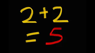 2+2=5  HOW? 🔥 Amazing maths problem !!! Can you solve it ?