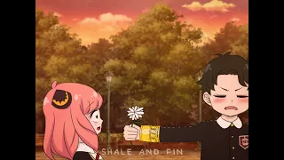 Damian gives Anya a Flower - Animation