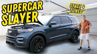 Ford Explorer ST + STAGE 4 Tuned (0-60MPH/3.8s)