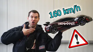 900€ XXL RC AUTO fährt über 160 KM/H! - Traxxas Xo1 im Test