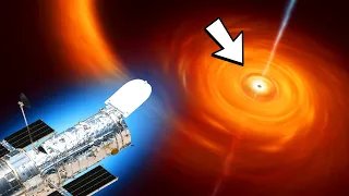 Hubble Watches Black Hole Spaghettifying a Star