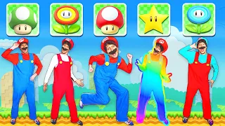 Super Mario Power-Ups In Real Life