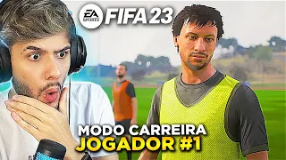 O INÍCIO DO MODO CARREIRA JOGADOR NO FIFA 23!! #1