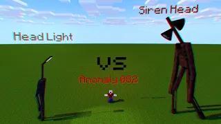 Siren Head vs Head Light vs Anomaly 082