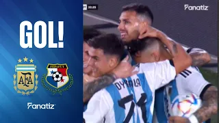 GOL de Thiago Almada | Argentina 1-0 Panamá  | Amistoso Internacional