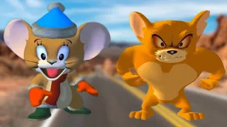 Tom and Jerry War of the Whiskers(2v2):M.Jerry and Jerry vs Spike and Jerry Gameplay HD-Kids Cartoon