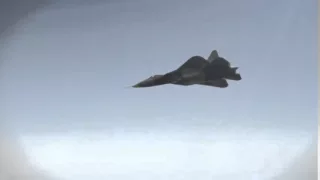 Sukhoi T-50 PAK-FA Shooting missile air to air (must see)