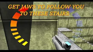 GOLDENEYE 007 HOW TO KILL JAWS FAST & EASY ON ANY DIFFICULTY (AZTEC LEVEL)