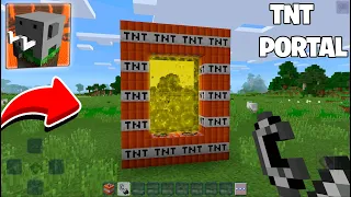 Never Dont LIGHT this TNT PORTAL in Craftsman Building Craft !!!
