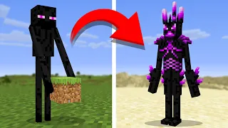 I made 10 NEW Endermen in Minecraft