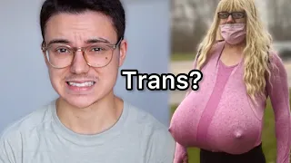 TRANS GUY REACTS: Male Highschool Teacher Wearing Huge Prosthetic Breasts To Shop Class