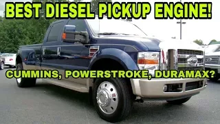 The best pickup Diesel engine? My answer