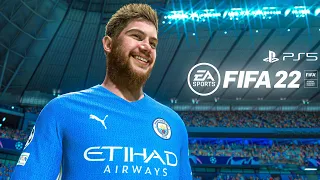 FIFA 22 PS5 | Man City Vs Real Madrid Ft. Haaland, Benzema, | UEFA Champions League | 4K Gameplay