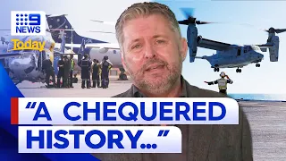 Ex-soldier breaks silence on aircraft after fatal US military crash in Darwin | 9 News Australia