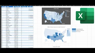 How to Work with Map Charts in MS Excel