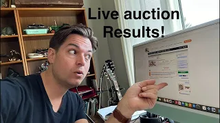 Live Auction results! What will my finds sell for?