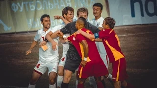 The dirty side of Football - Fights, Fouls /Драки на поле! С Кыргызами шутки плохи!