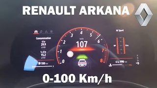 0-100 Km/h RENAULT ARKANA TCe 140ch 12V 2021