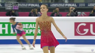 Анна Щербакова 2-ое место 240.92| Финал Произвольная программа | ISU Torino 2019| #GPFigure