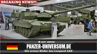 KMW zeigt ersten Leopard 2A8 - Ukraine erhält keine TPz Fuchs sondern BV206 & BATT - Breaking News