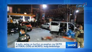 2 dead after Commonwealth shootout between QC cops, PDEA agents | Saksi