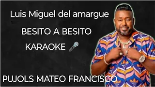 Luis Miguel del amargue Besito a Besito karaoke