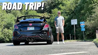 Spontaneously driving my Type R from Florida to Maine