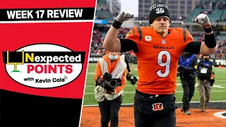 Bengals Roaring into the Playoffs, NFL Week 17 Review | PFF Unexpected Points | PFF