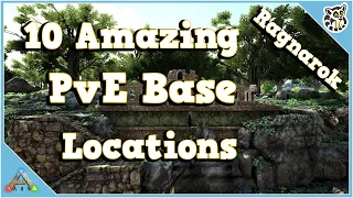 10 AMAZING PvE Locations - Ragnarok - Ark: Survival Evolved